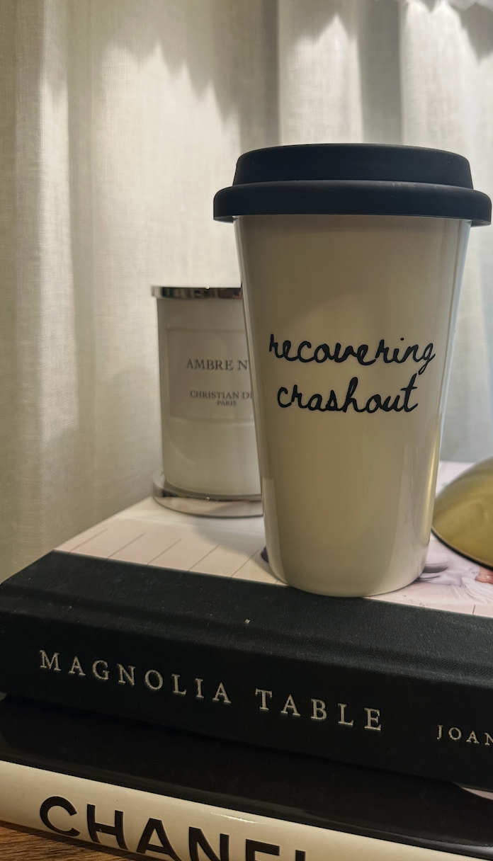 Recovering Crashout Ceramic Mug 🖤