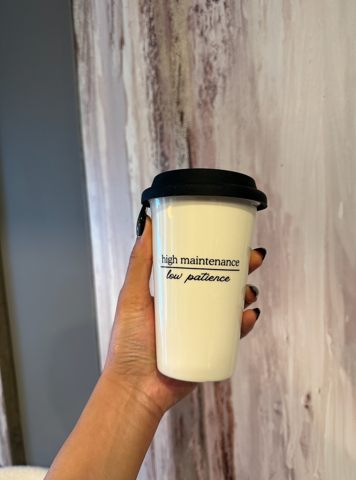 The High Maintenance, Low Patience Mug ☕