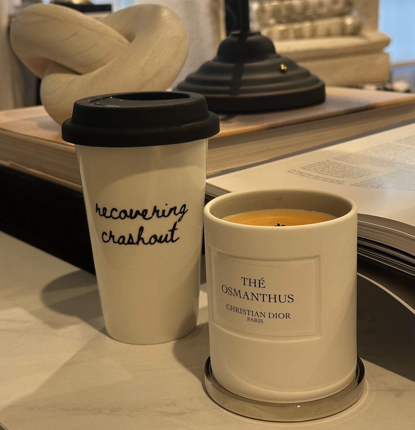 Recovering Crashout Ceramic Mug 🖤