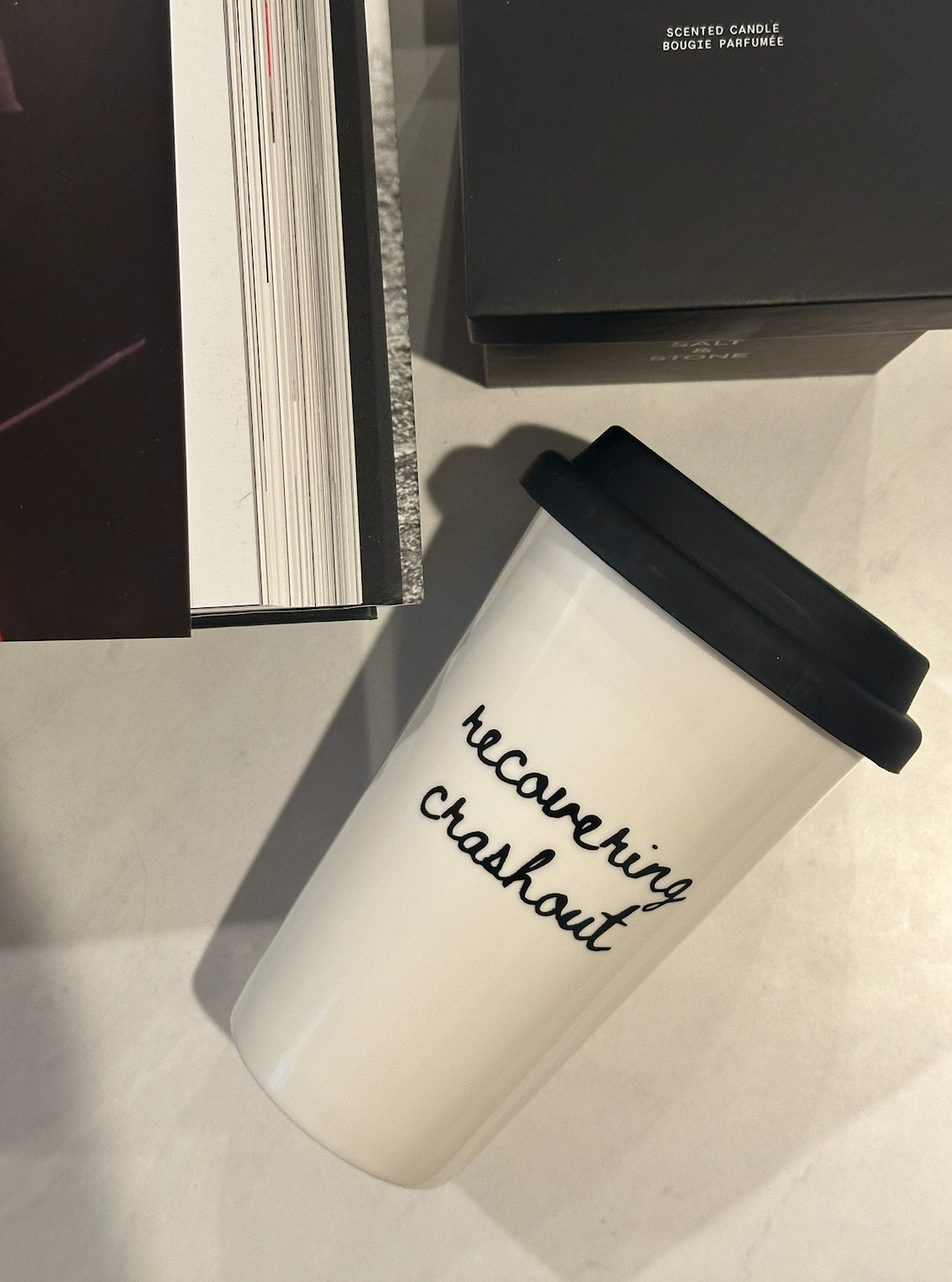 Recovering Crashout Ceramic Mug 🖤