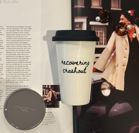 Recovering Crashout Ceramic Mug 🖤